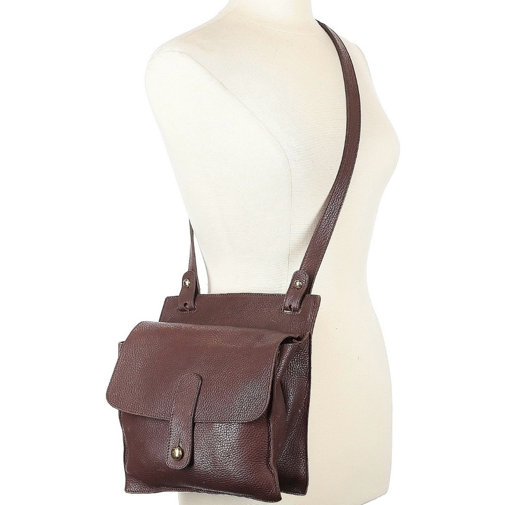 Desmo Italian Leather Crossbody Bag